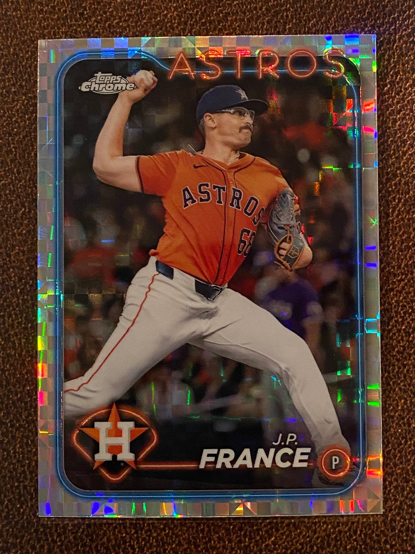 J.P. France - 2024 Topps Chrome Update - XFractor - Astros