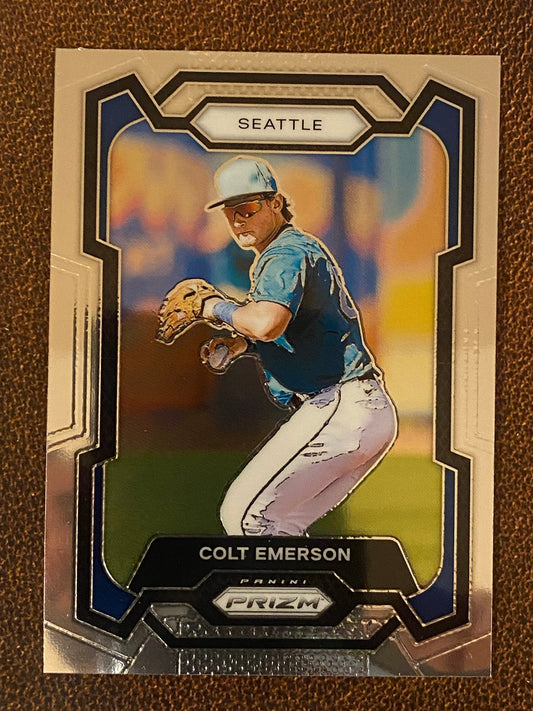 Colt Emerson - 2024 Panini Prizm - base card - Mariners
