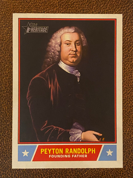 Peyton Randolph - 2025 Topps Heritage - Notable Americans (NS-15)