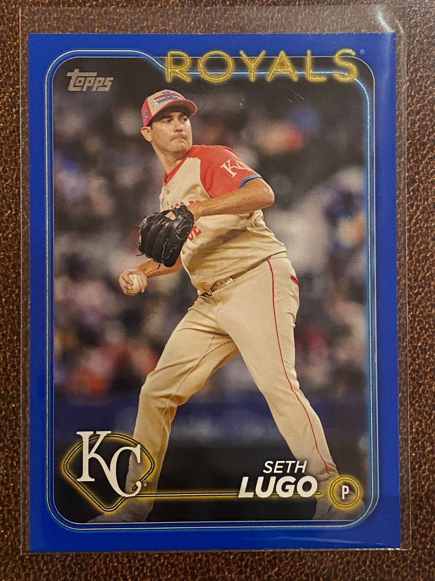 Seth Lugo - 2024 Topps Update - All Star Game BLUE - Royals