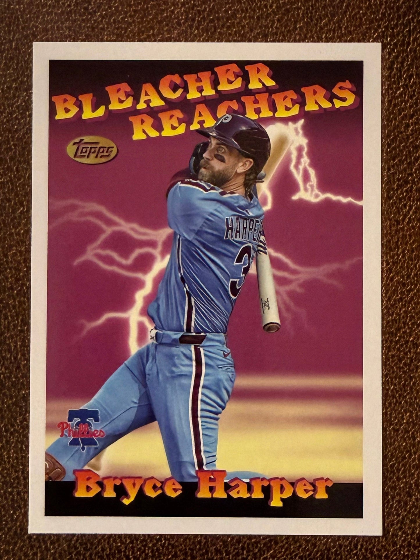 Bryce Harper - 2025 Topps Update - Bleacher Reachers Insert - Phillies