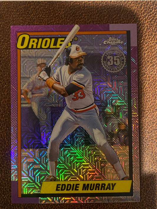 Eddie Murray - 2025 Topps Update - 1990 Mojo Refractor - Orioles