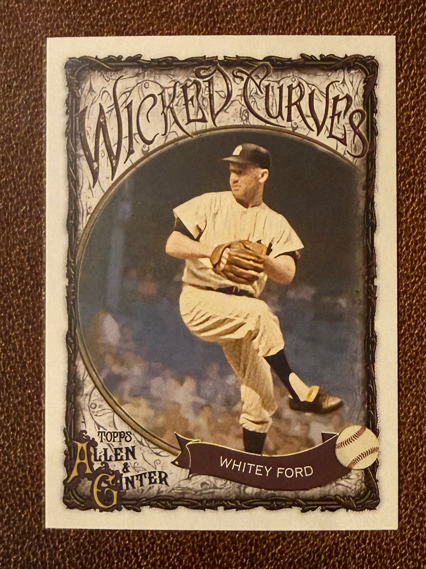 Whitey Ford - 2025 Allen & Ginter - Wicked Curves - Yankees