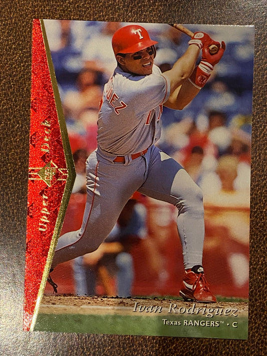 Ivan Rodriguez - 1995 Upper Deck SP - Base - Rangers