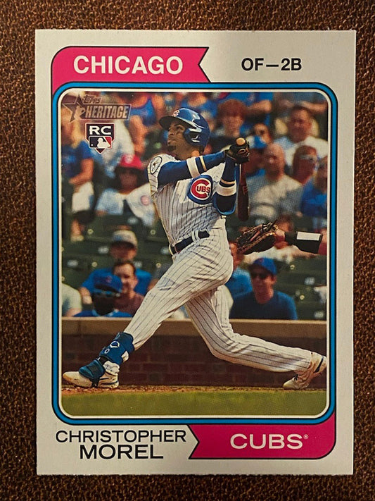 Christopher Morel - 2023 Topps Heritage - Base Card - Cubs