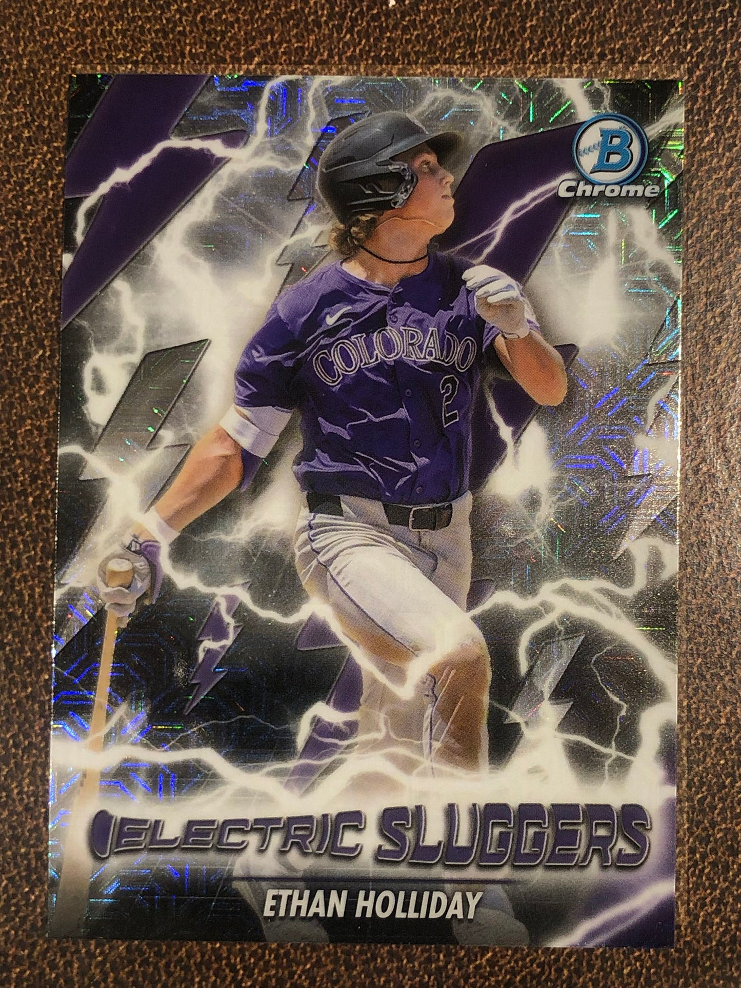 Ethan Holliday - 2026 Bowman - Electric Sluggers MOJO - Rockies