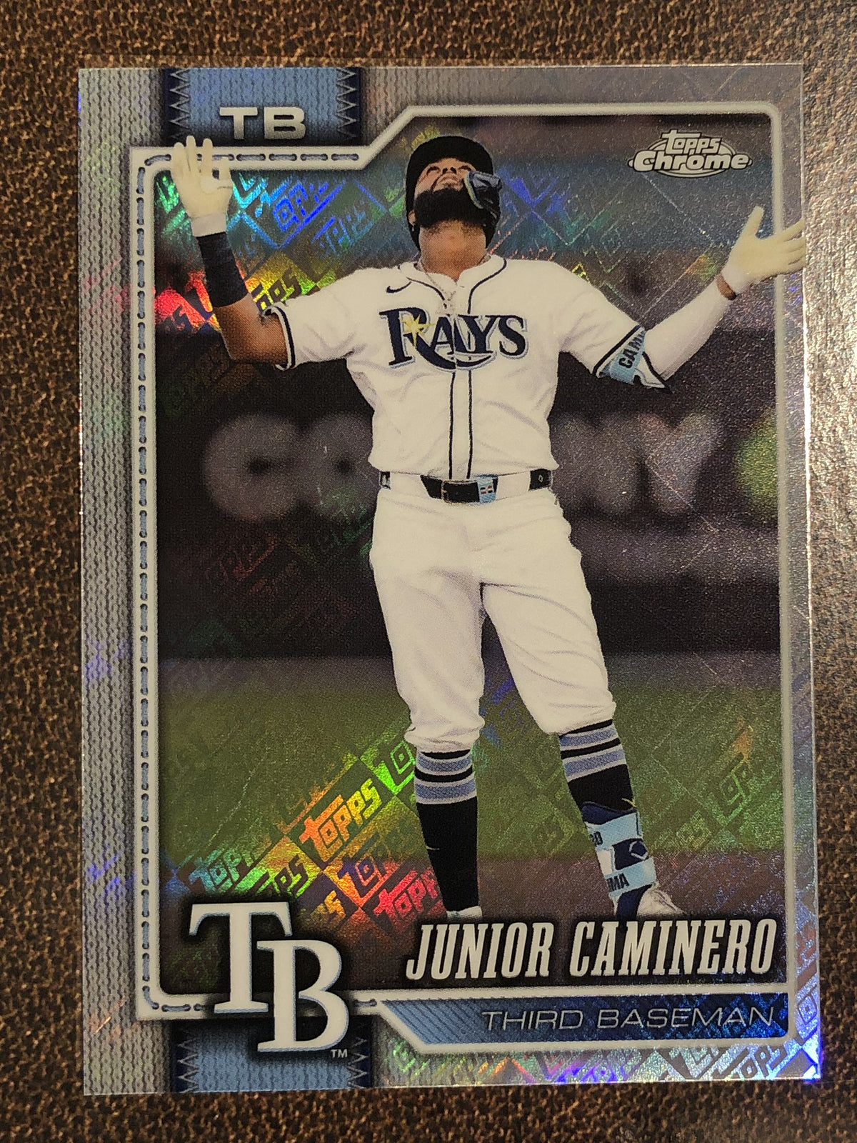 Junior Caminero - 2026 Topps Chrome - Fanatics Topps Foil - Rays