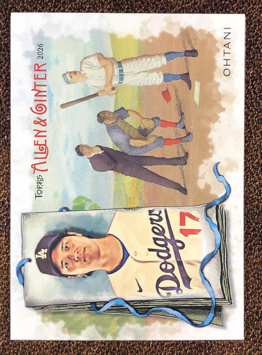 Shohei Ohtani - 2026 Topps Allen & Ginter - N43 Insert - Dodgers