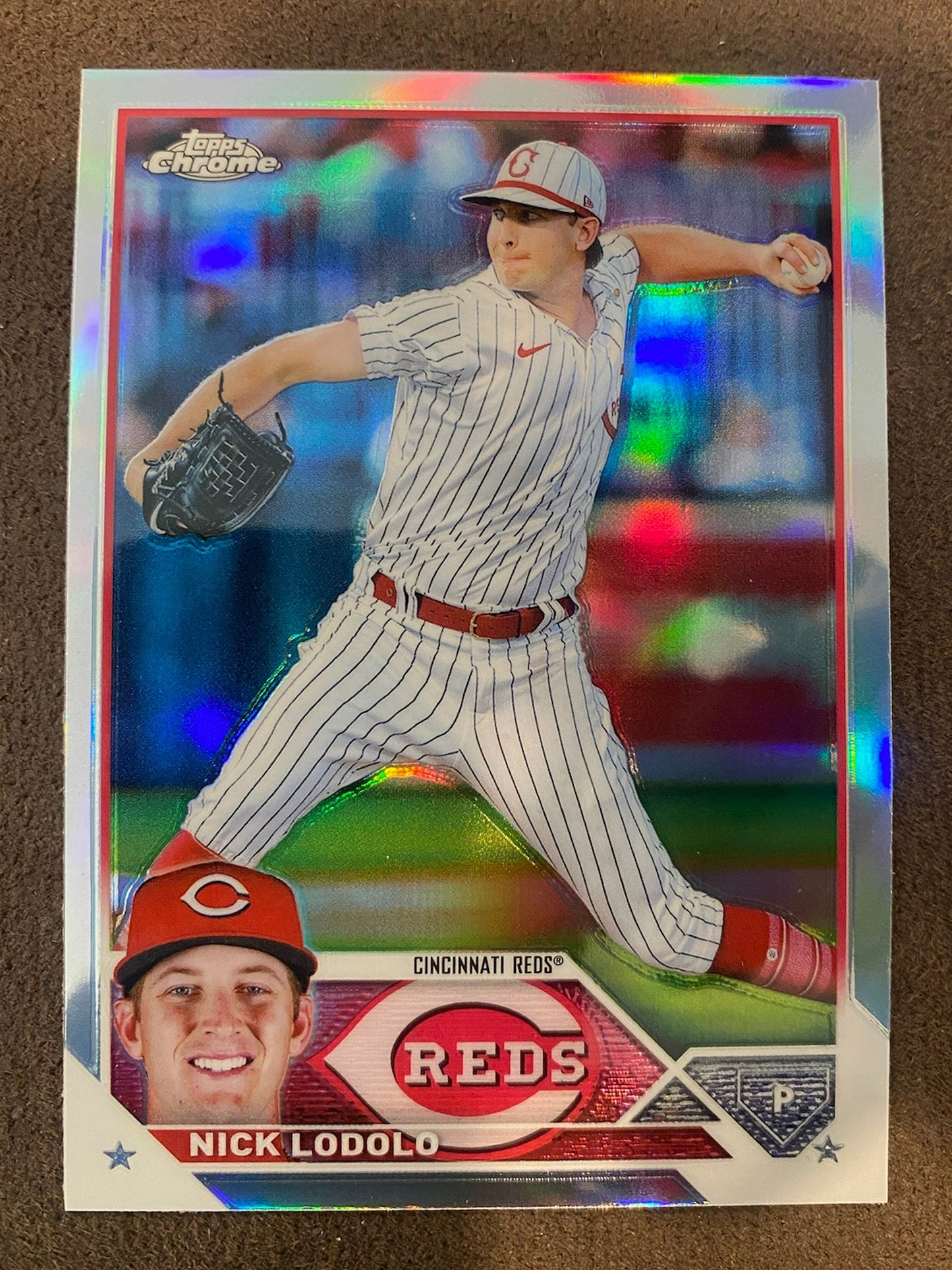 Nick Lodolo - 2023 Topps Chrome - Refractors - Reds