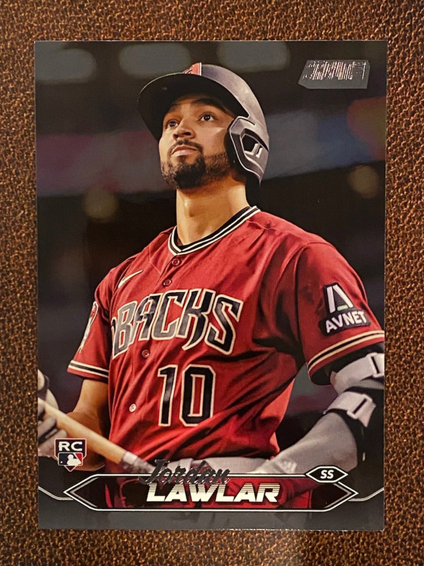 Jordan Lawlar - 2024 Topps Stadium Club - Black Foil - Diamondbacks
