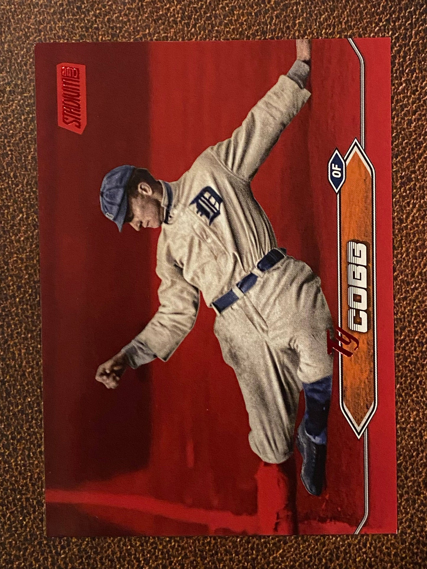 Ty Cobb - 2024 Topps Stadium Club - Red Foil - Tigers