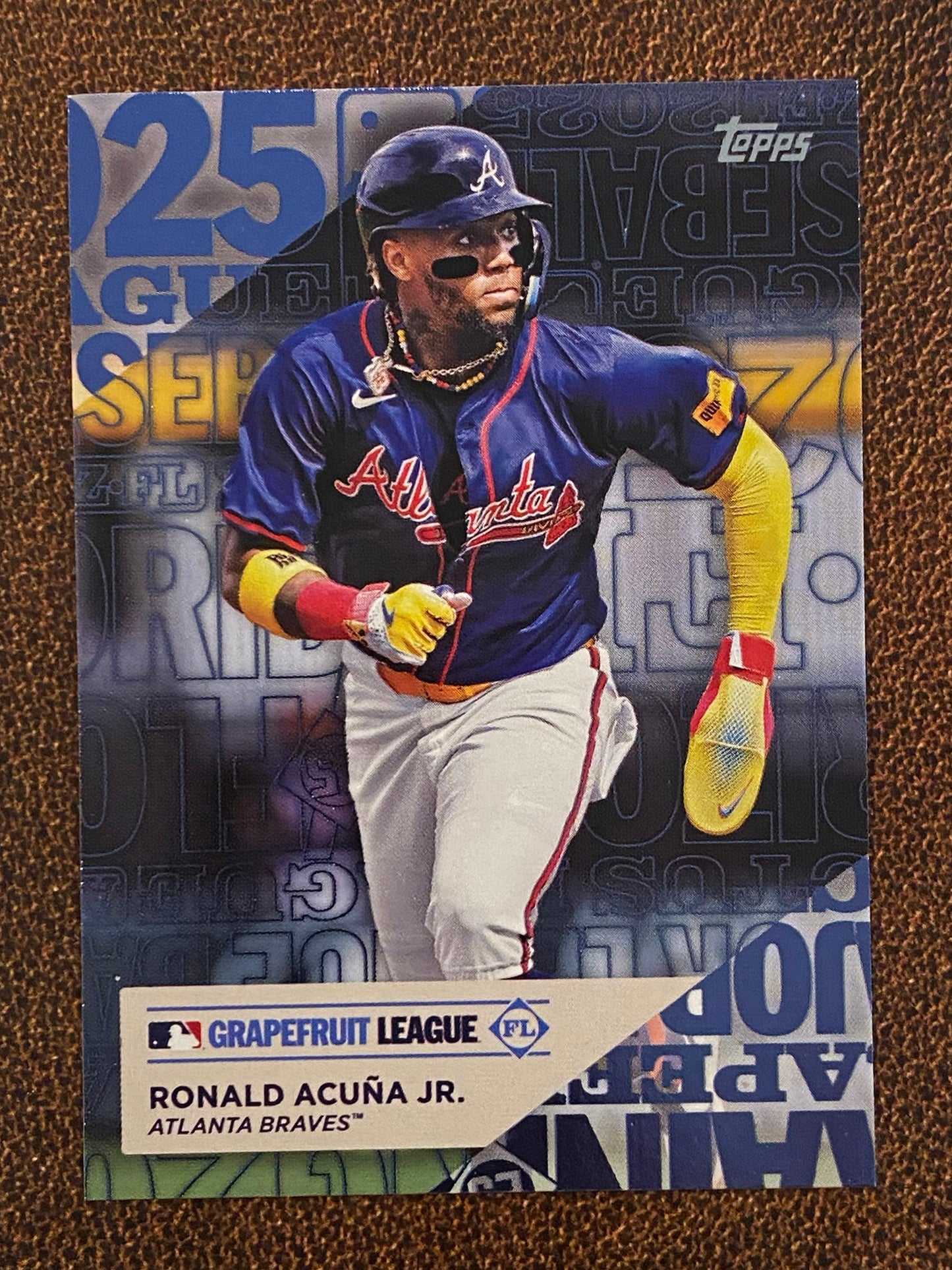Ronald Acuna Jr. - 2025 Topps Series 1 - Training Ground - Braves