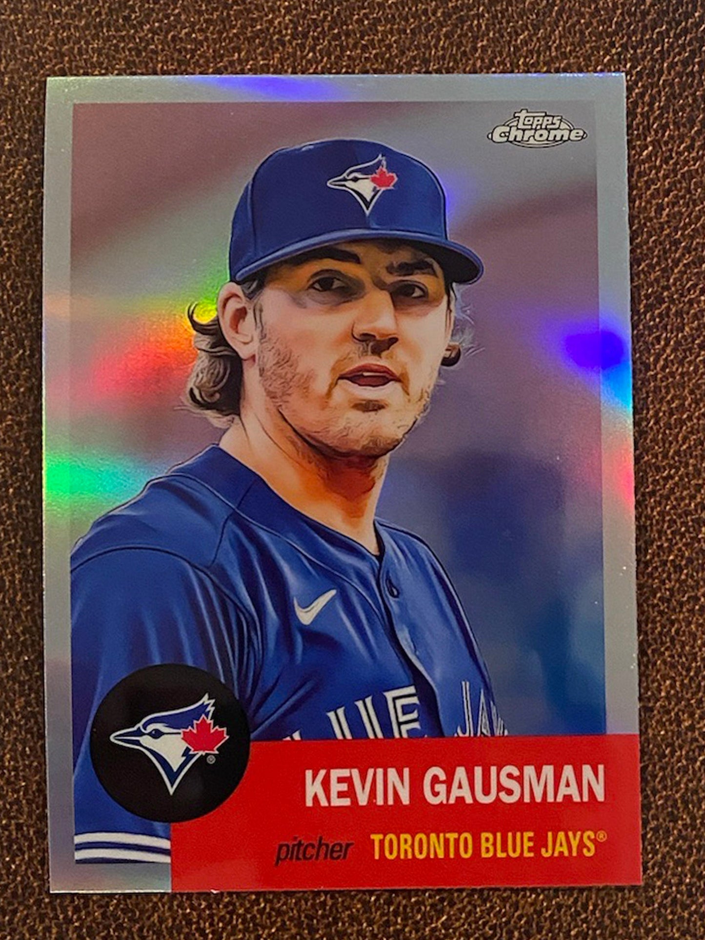 Kevin Gausman - 2022 Topps Chrome Platinum Anniversary - Refractor - Blue Jays