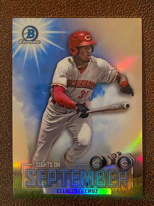 Elly De La Cruz - 2023 Bowman - Sights on September - Reds