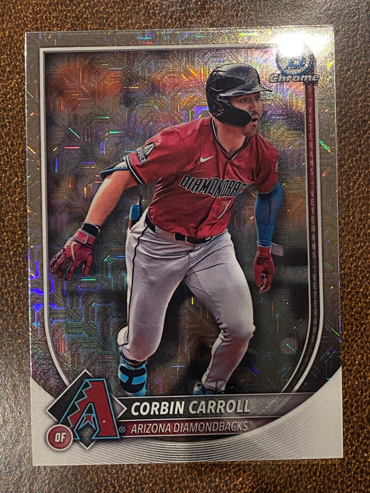 Corbin Carroll - 2025 Bowman Chrome - Mojo - Diamondbacks