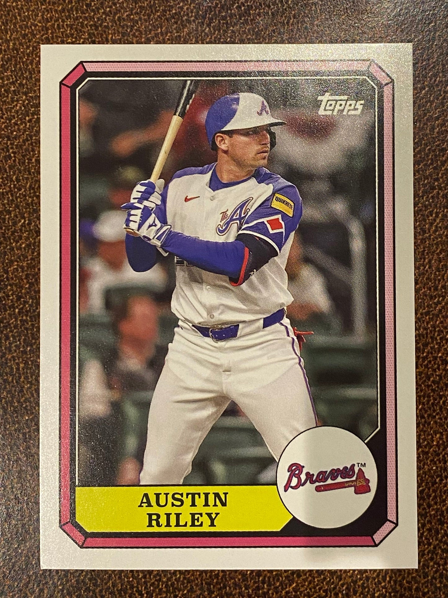Austin Riley - 2025 Topps Archives - Boardwalk Insert - Braves