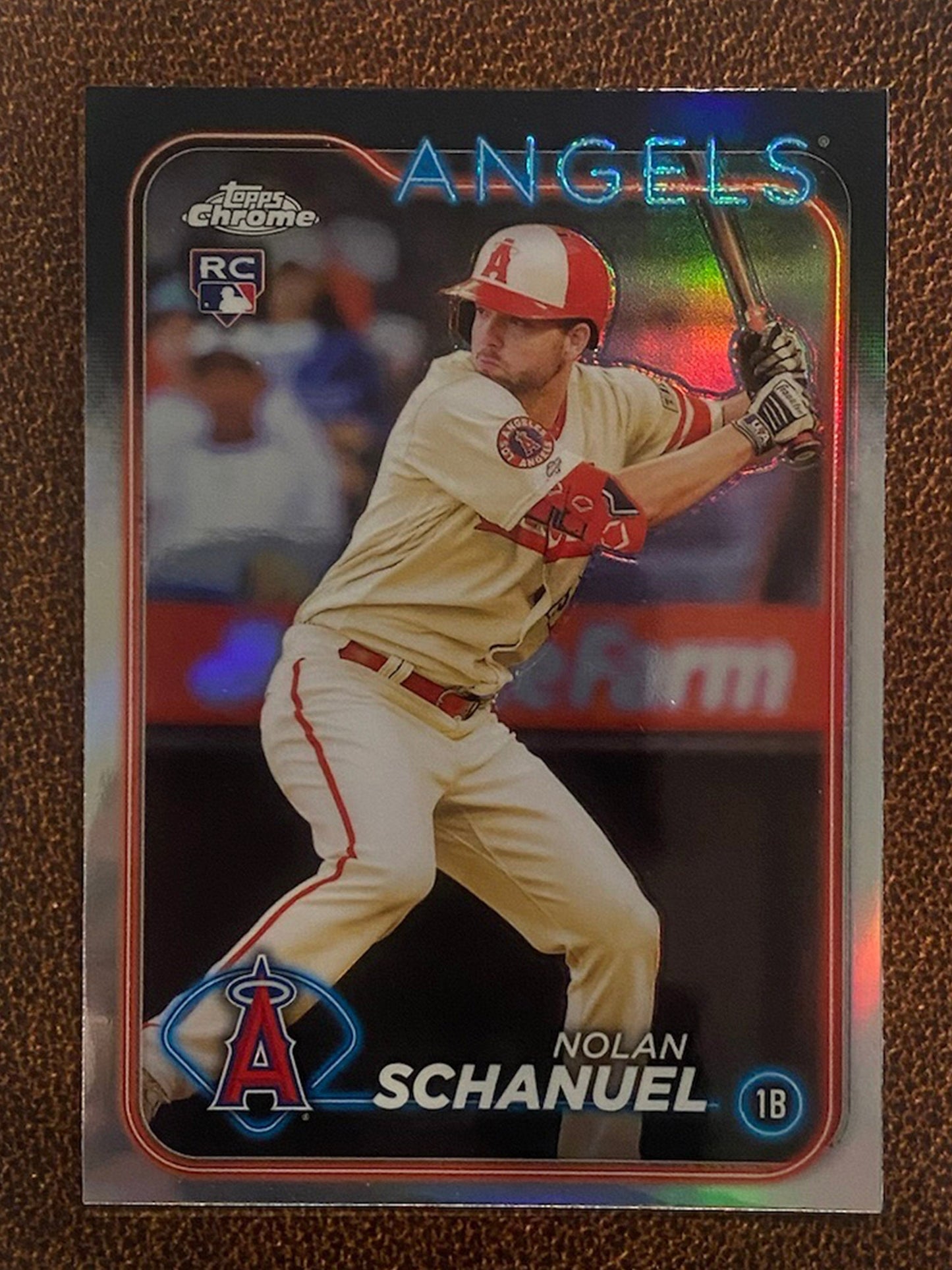 Nolan Schanuel - 2024 Topps Chrome - Refractor - Angels