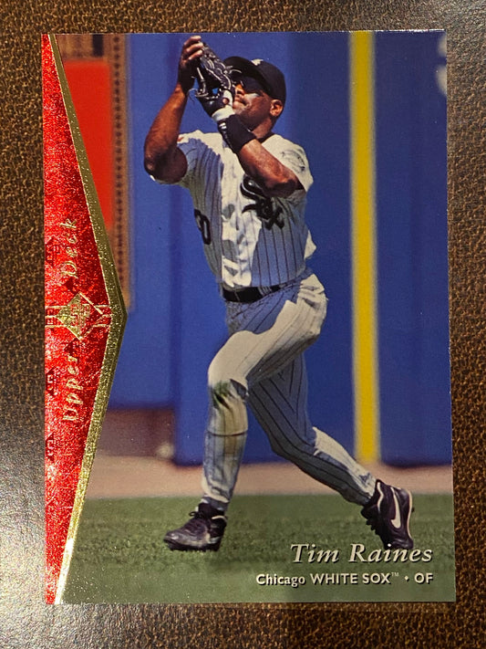 Tim Raines - 1995 Upper Deck SP - Base - White Sox