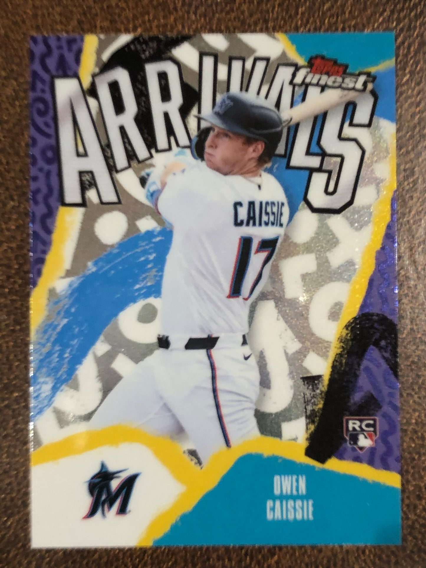 Owen Caissie - 2026 Topps Finest - Arrivals - Marlins