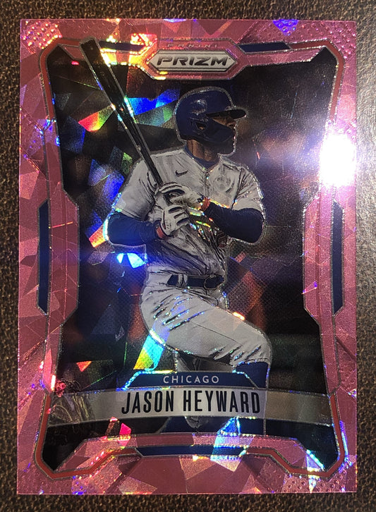 Jason Heyward - 2026 Panini Prizm - Pink Ice - Cubs