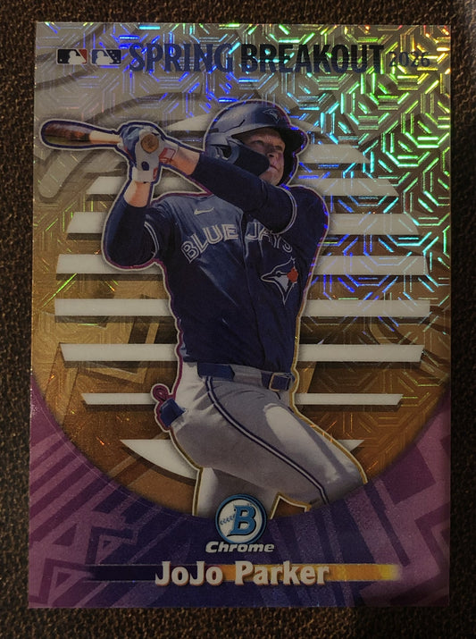 JoJo Parker - 2026 Bowman Chrome - Spring Breakout MOJO - Blue Jays