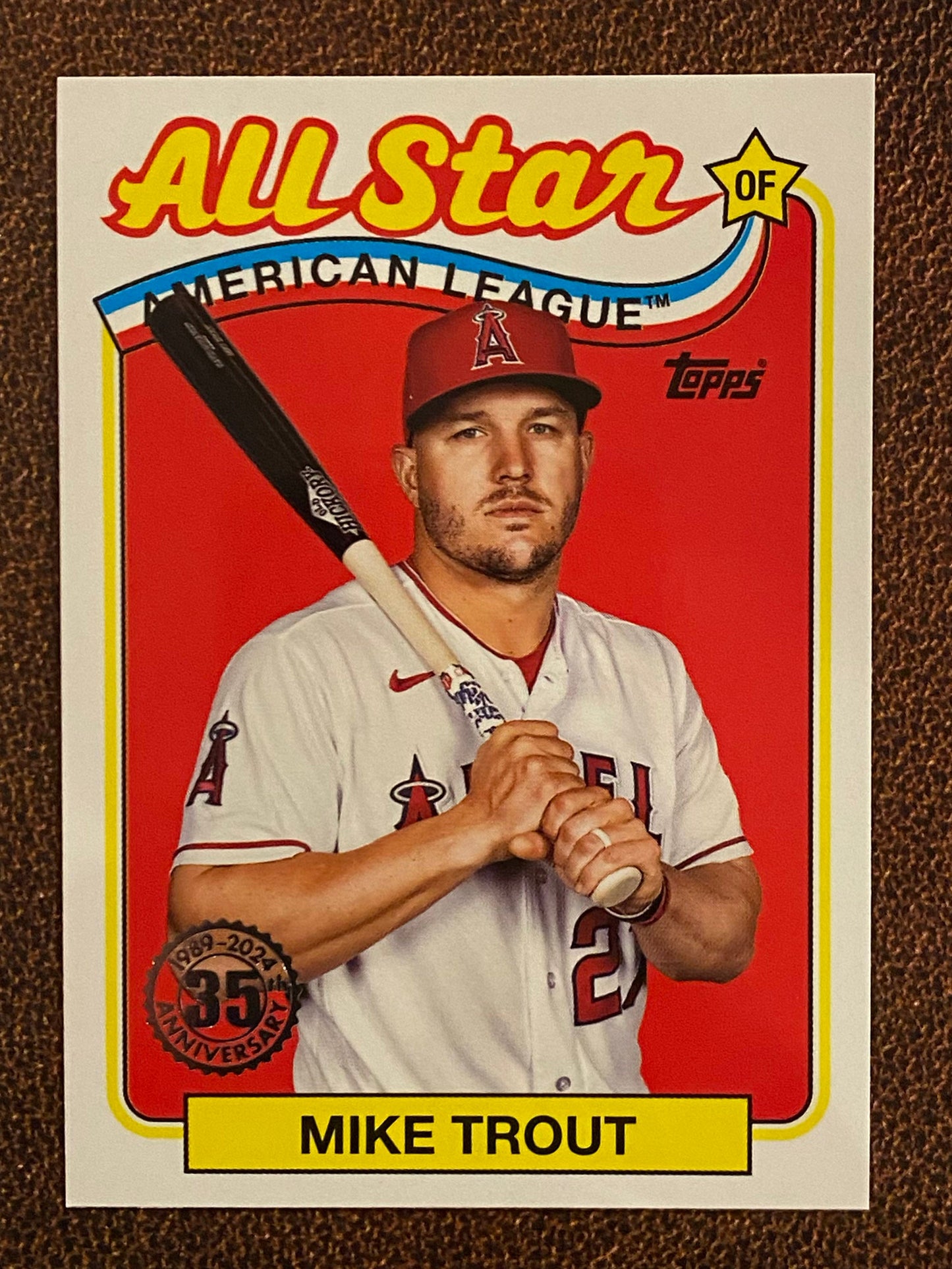 Mike Trout - 2024 Topps Series 2 - 1989 All-Star Insert - Angels