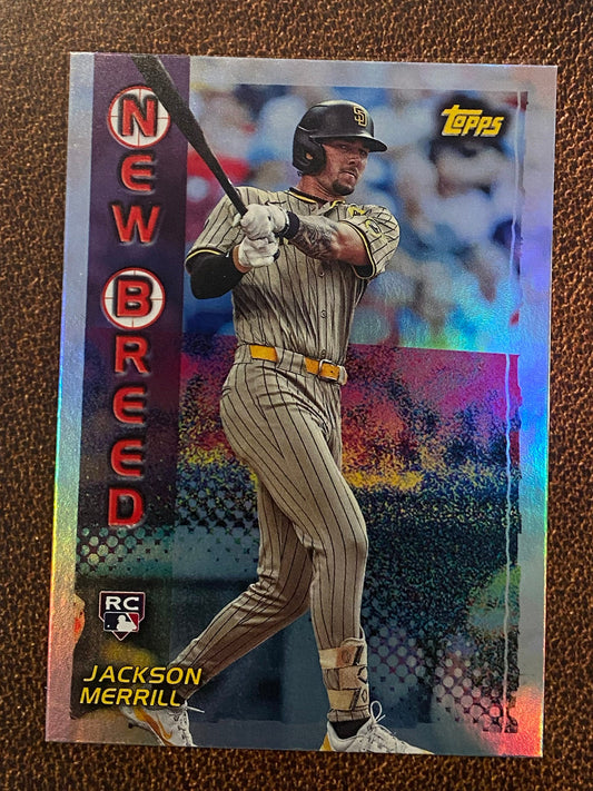 Jackson Merrill - 2024 Topps Archives - 1999 New Breed - Padres