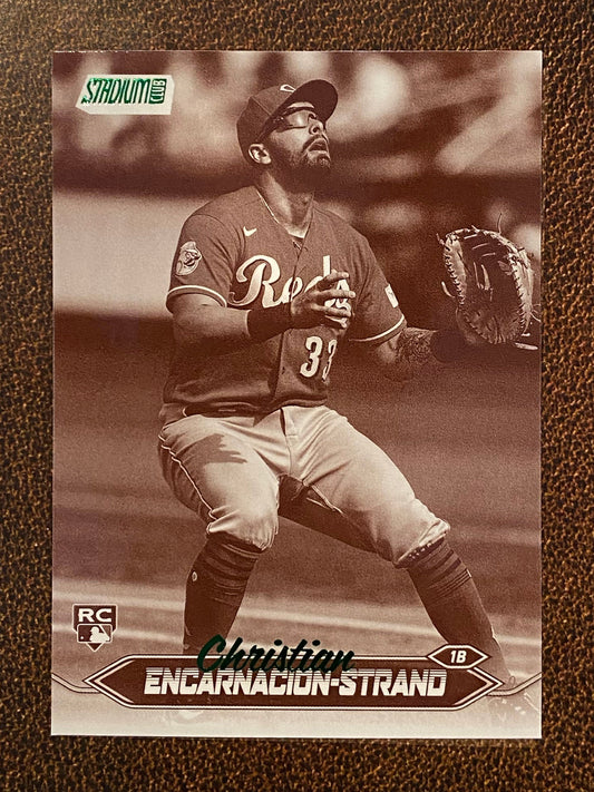 Christian Encarnacion Strand - 2024 Topps Stadium Club - Sepia - Reds