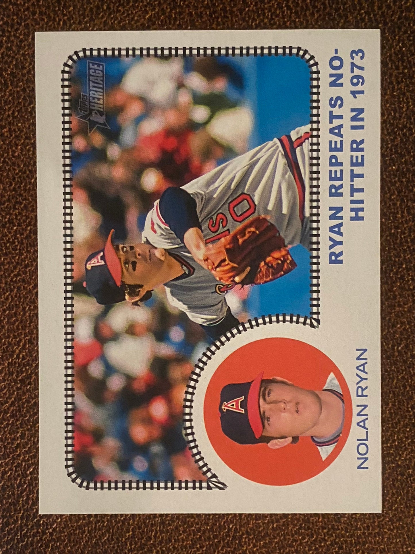 Nolan Ryan - 2022 Topps Heritage High Number - All Aboard (AA-2) - Angels