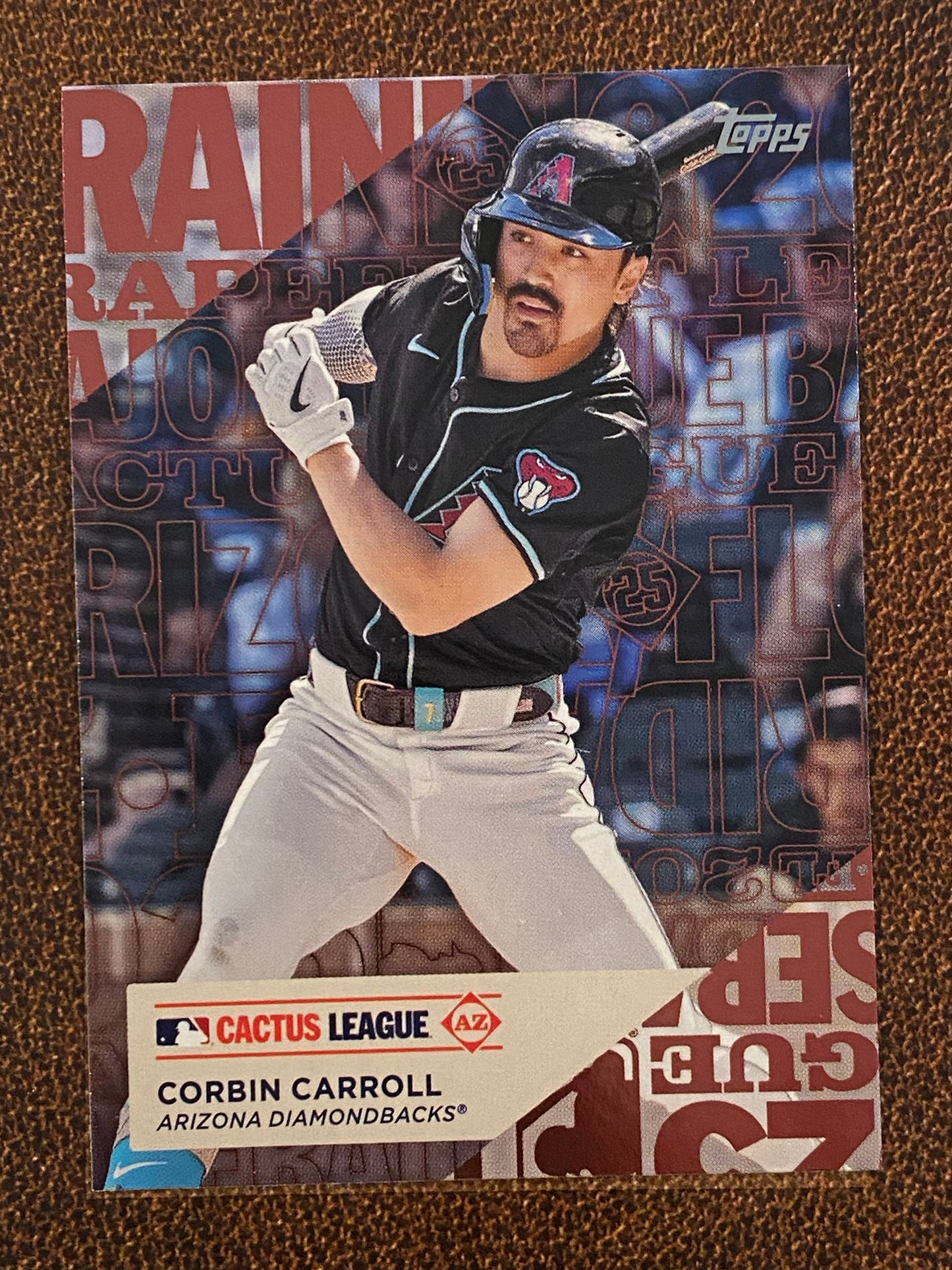 Corbin Carroll - 2025 Topps Series 1 - Training Ground - Diamondbacks