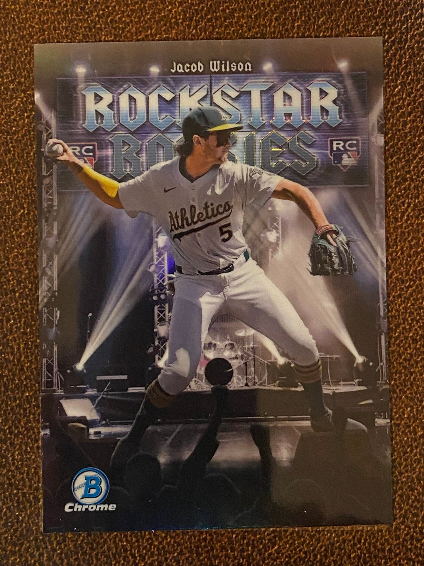 Jacob Wilson - 2025 Bowman - Rockstar Rookies - Athletics