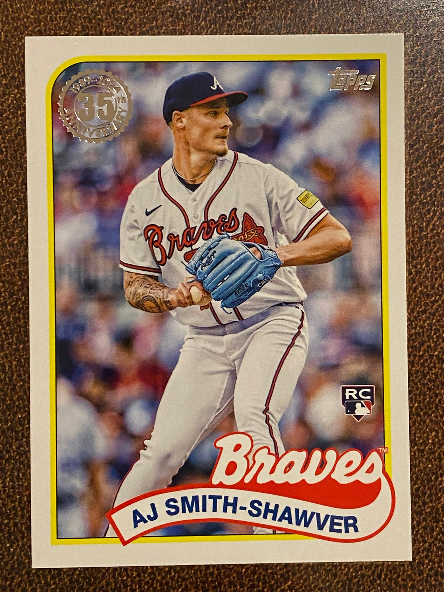AJ Smith Sawver - 2024 Topps Series1 - 1989 Inserts - Braves
