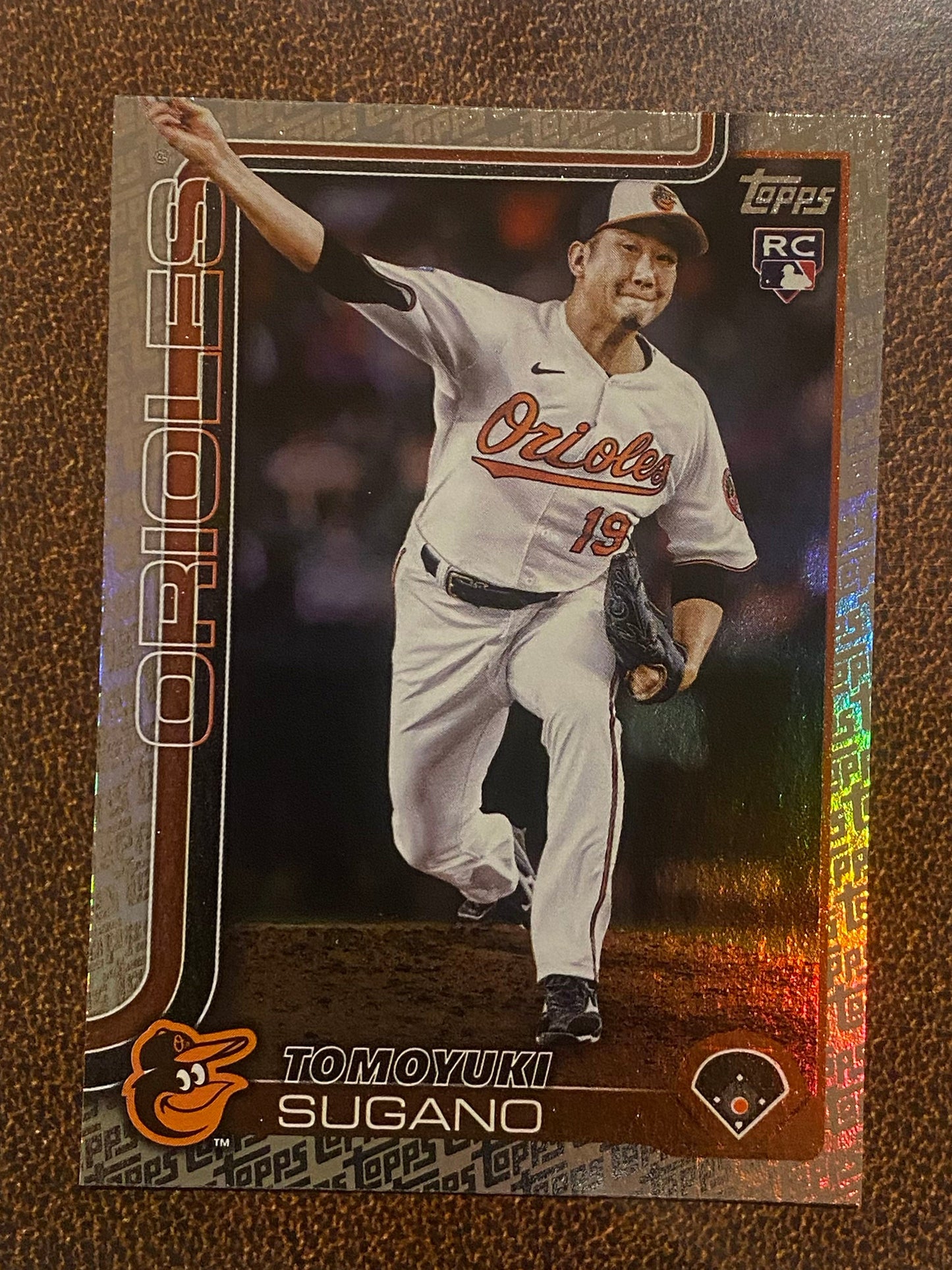 Tomoyuki Sugano - 2025 Topps Series 2 - Fanatics Exclusive Topps Foil Border - Orioles