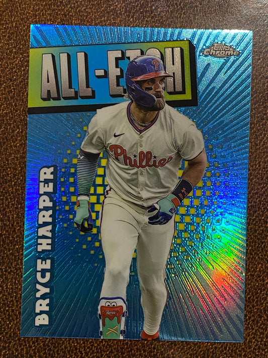Bryce Harper - 2025 Topps Chrome - All Etch - Phillies