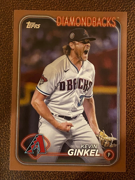 Kevin Ginkel - 2024 Topps Series 2 - Gold /2024 - Diamondbacks