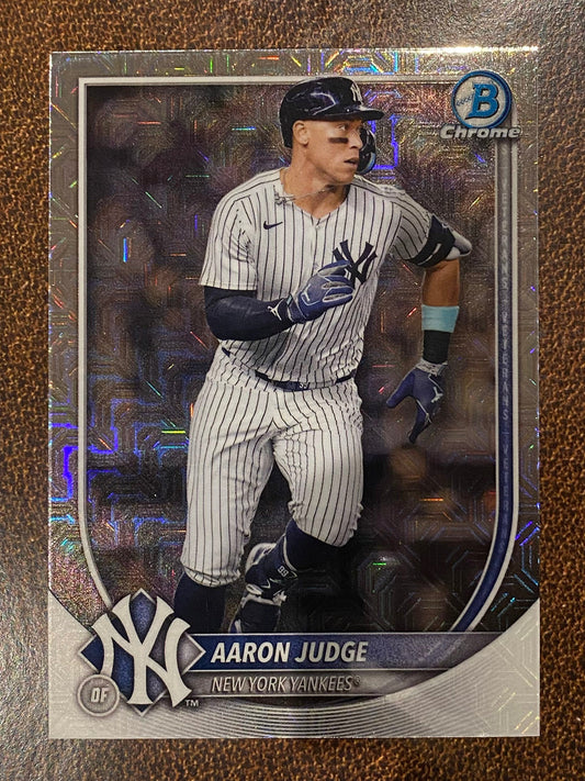 Aaron Judge - 2025 Bowman Chrome - Mojo - Yankees