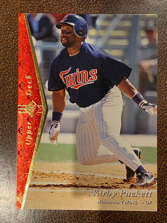 Kirby Puckett - 1995 Upper Deck SP - Base - Twins