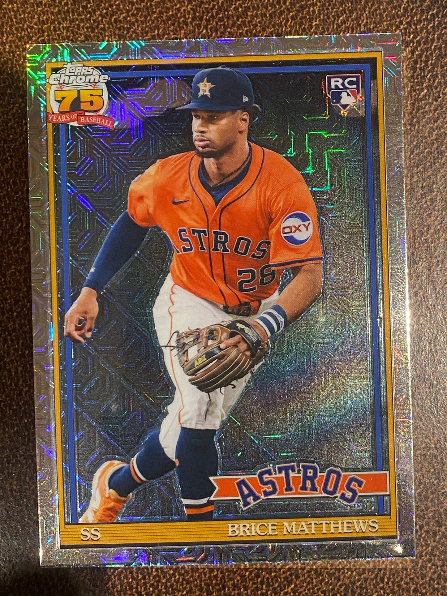Brice Matthews - 2026 Topps Series 1 - Mojo Refractor - Astros