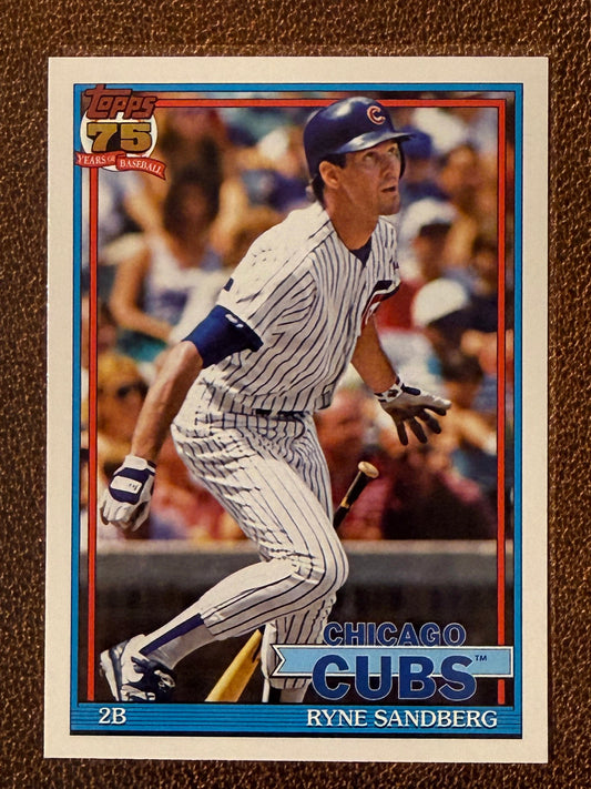 Ryne Sandberg - 2026 Topps Series 1 - 1991 Insert - Cubs