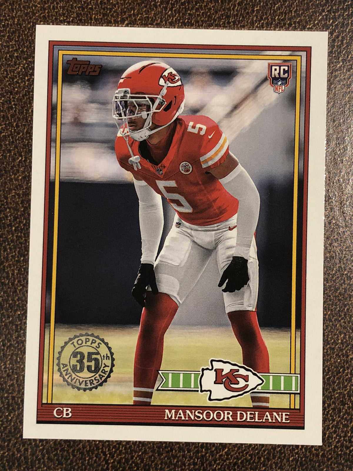 Mansoor Delane - 2026 Topps Flagship - 1991 Insert - Chiefs