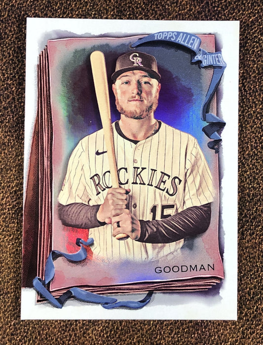 Hunter Goodman - 2026 Topps Allen & Ginter - Silver Portrait Foil - Rockies