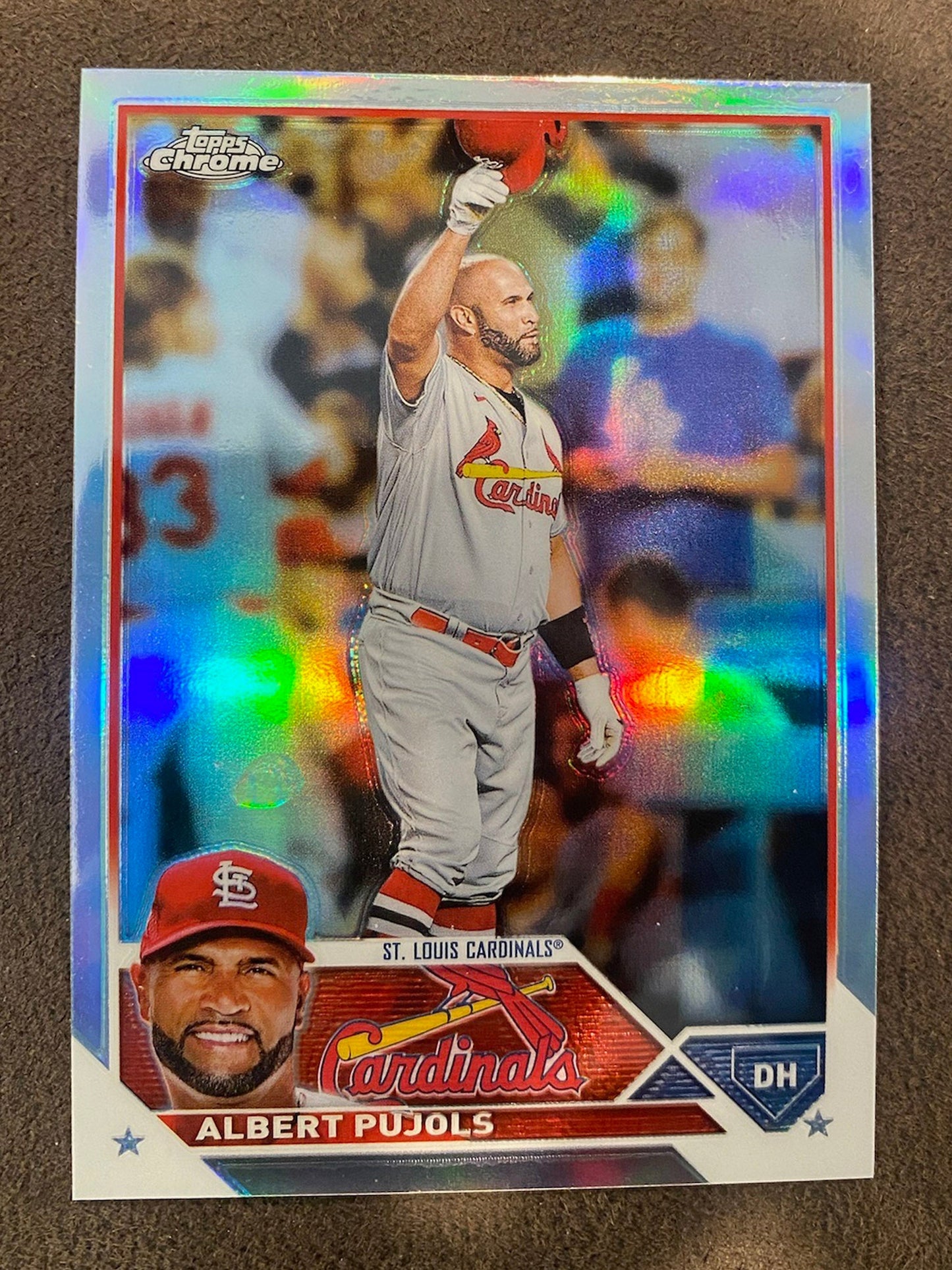 Albert Pujols - 2023 Topps Chrome - Refractors - Cardinals