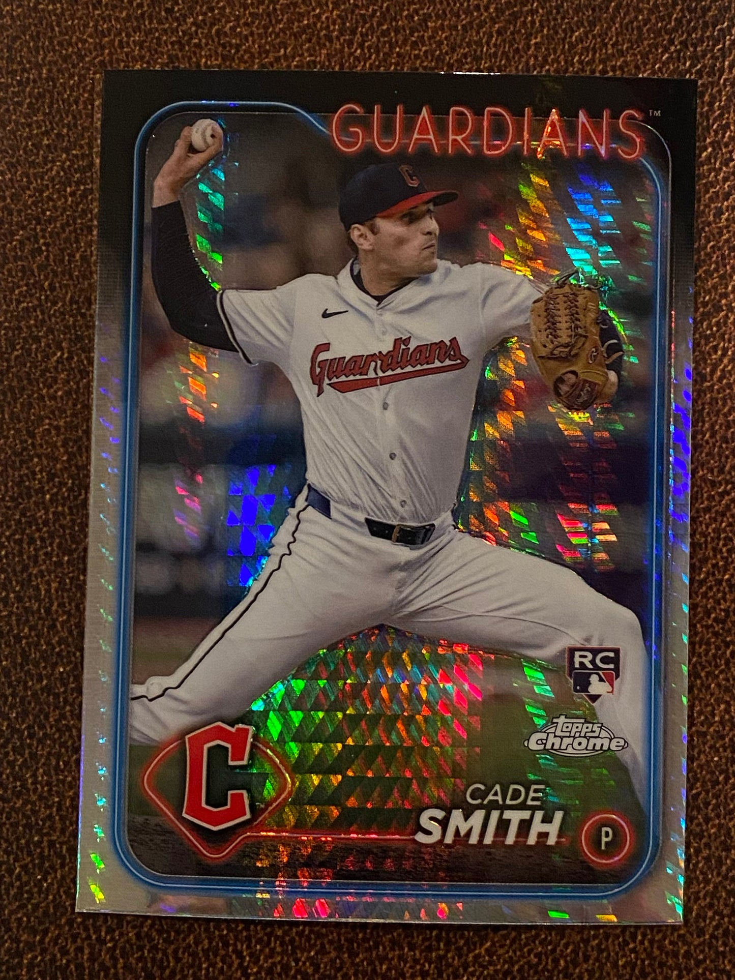 Cade Smith - 2024 Topps Chrome Update - Prism Refractor - Guardians