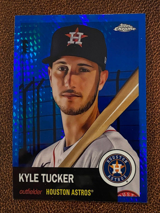 Kyle Tucker - 2022 Topps Chrome Platinum Anniversary - Blue Prism - Astros