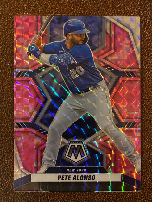 Pete Alonso - 2022 Mosaic - Pink Camo - Mets