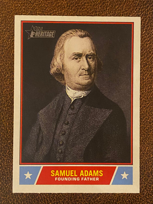 Samuel Adams - 2025 Topps Heritage - Notable Americans (NS-8)