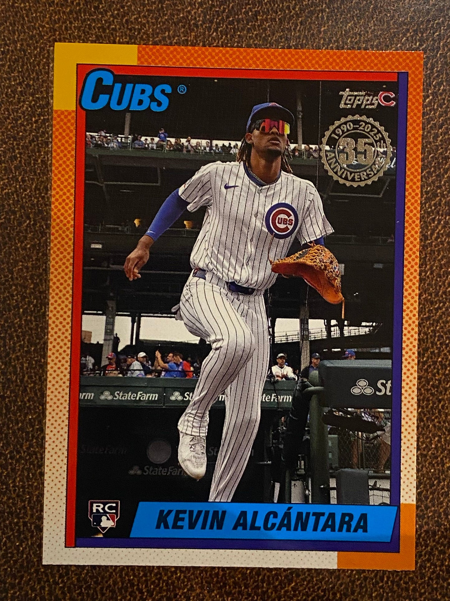 Kevin Alcantara - 2025 Topps Series 2 - 1990 Insert - Cubs