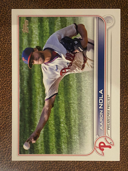 Aaron Nolan - 2022 Topps Series 2 - SP Image Variation - Phillies