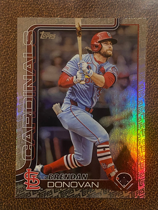 Brendan Donovan - 2025 Topps Series 2 - Fanatics Exclusive Topps Foil Border - Cardinals