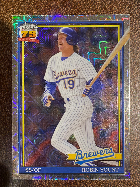 Robin Yount - 2026 Topps Series 1 - Mojo Refractor - Brewers